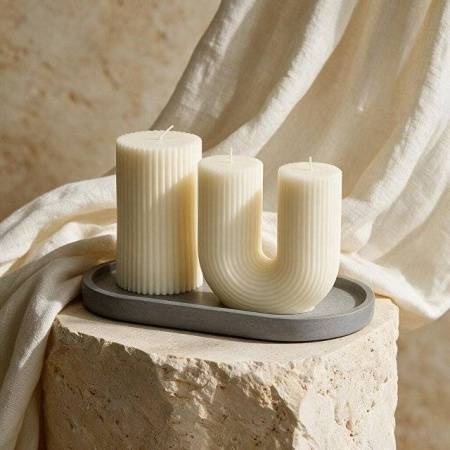 Набор свечей на подставке "Aris"