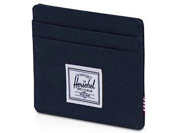 Herschel Charlie держатель для карт с RFID-защитой из переработанного материала - темно - синий navy