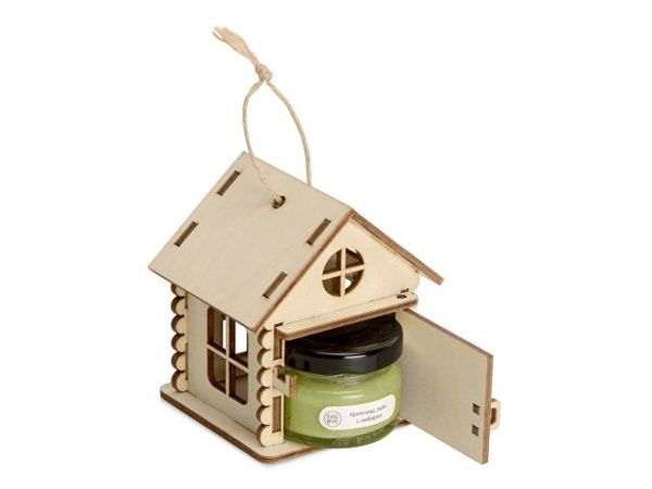 Подарочный набор «Крем-мед с ванилью в домике»