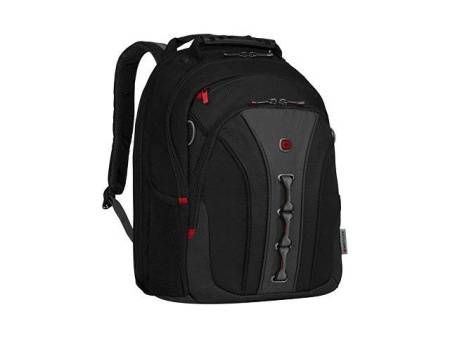 Рюкзак Legacy WENGER 16'', черный/серый, полиэстер/ПВХ, 35 x 25 x 45 см, 21 л