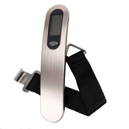 Весы дорожные 'Scale" 14,5*3  см, пластик, металл, серебро