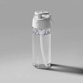Спортивная бутылка с пульверизатором "Spray", 600мл, Waterline, белый