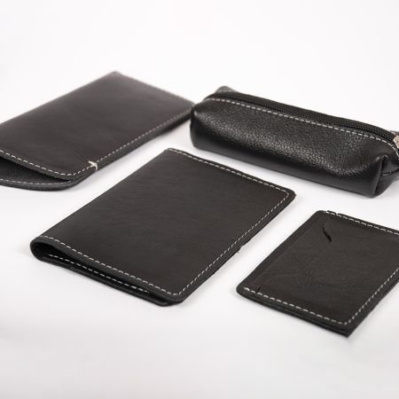 Ключница кожаная черная Ключница кожаная черная