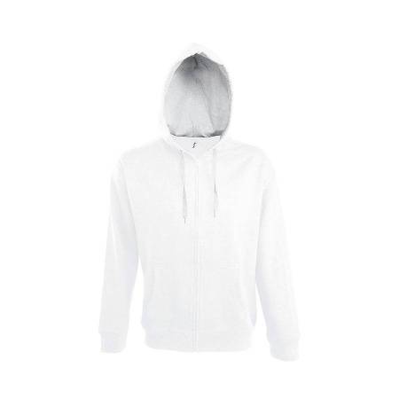 Толстовка "Soul Men", белый_S, 50% хлопок, 50% полиэстер