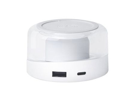 Док-станция с беспроводной зарядкой «ILO», белый