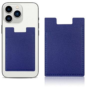 Держатель карт на телефоне SlimPocket, синий Держатель карт на телефоне SlimPocket, синий