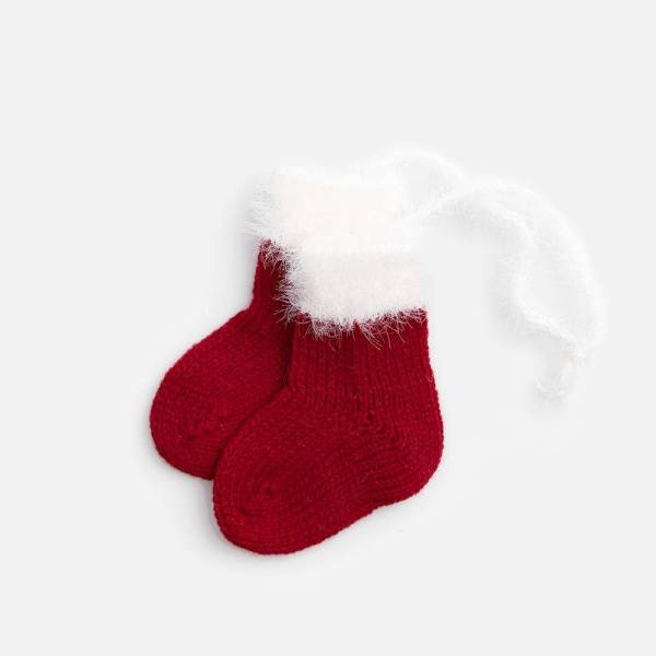 Подвеска на елку «Вьюшка», носочки