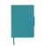 Ежедневник недатированный Stevie, А5,  бирюзовый, кремовый блок, без обреза