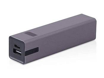 Внешний аккумулятор «Rail», 5000 mAh, темно-серый Внешний аккумулятор «Rail», 5000 mAh, темно-серый