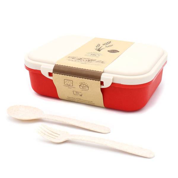 Ланчбокс (контейнер для еды) Ulf из пшеничного волокна