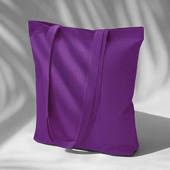 Сумка из плотного хлопка «Carryme 220», фиолетовый