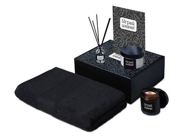 Подарочный набор «Re:y. Care» с полотенцем, солью для ванны и диффузором