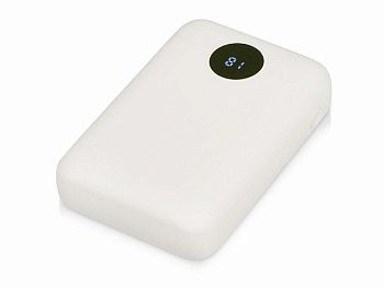 Внешний аккумулятор с быстрой зарядкой QC/PD «CosmIQ», 10000 мАч, белый Внешний аккумулятор с быстрой зарядкой QC/PD «CosmIQ», 10000 мАч, белый
