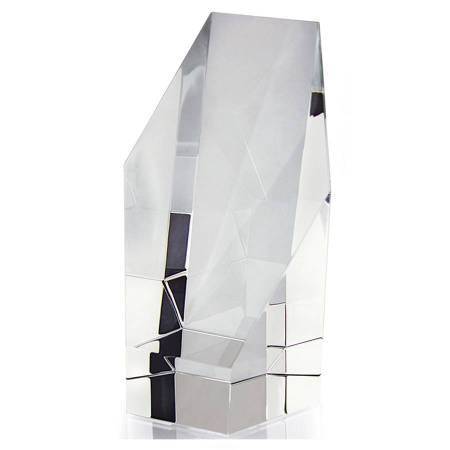 Кристалл  "Шестиугольник", прозрачный, 7,2х6,6х12,5 см, стекло, лазерная гравировка