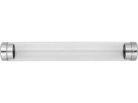 Тубус для 1 ручки «Аяс», прозрачный/серебристый Тубус для 1 ручки «Аяс», прозрачный/серебристый