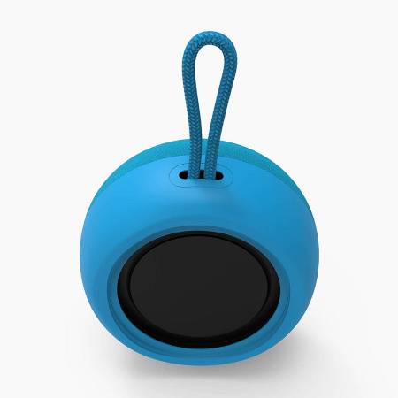 Колонка беспроводная ATRIA MINI TWS, цвет голубой 