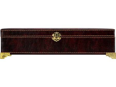 Набор «Подарочный», бордовый/золотистый, серебристый