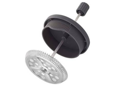 Френч-пресс "Double Tone", черный-серый