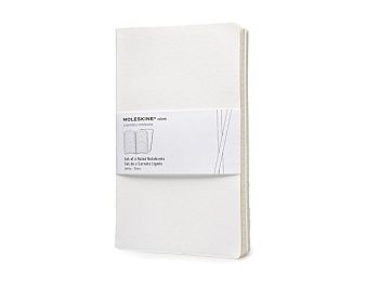 Записная книжка Moleskine Volant (в линейку, 2 шт.), Large (13х21см), белый Записная книжка Moleskine Volant (в линейку, 2 шт.), Large (13х21см), белый