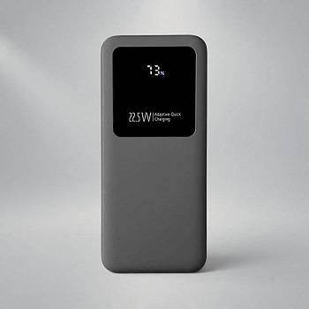 Внешний аккумулятор Kris soft touch, 10000mAh (Серый)