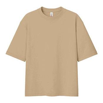 Футболка мужская оверсайз LIBRA, темно-бежевый, M/L, 100% хлопок, 220 г/м2