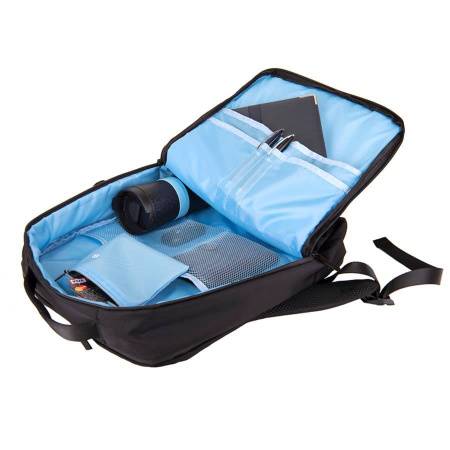 Бизнес рюкзак "Vector", черный, 45х32х14 см, 100% полиэстер 