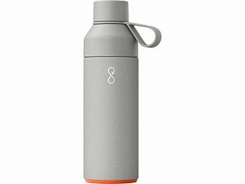 Бутылка для воды Ocean Bottle объемом 500 мл с вакуумной изоляцией, серый Бутылка для воды Ocean Bottle объемом 500 мл с вакуумной изоляцией, серый