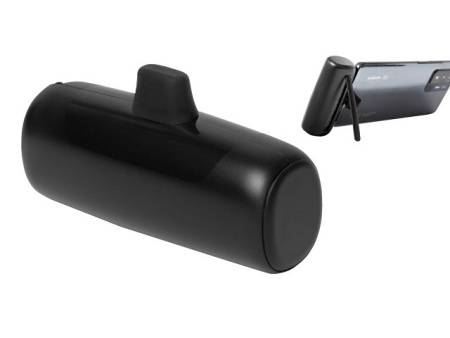 Внешний аккумулятор с разъёмом Type-C «Inject», 4000 mAh, черный