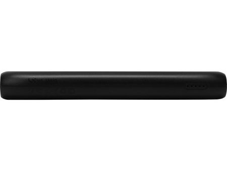 Портативное беспроводное зарядное устройство с док-станцией "Uniq", 10000 mah, черный