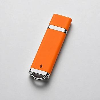 Флеш-карта USB 2.0 16 Gb «Орландо», оранжевый
