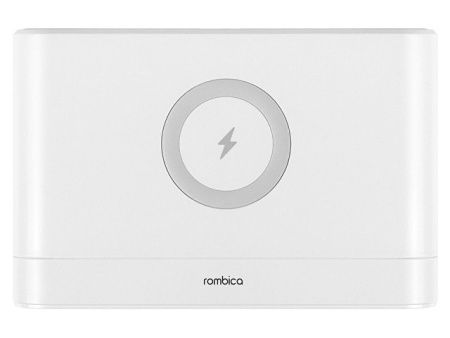Часы с беспроводным зарядным устройством Rombica Timebox 1, белый