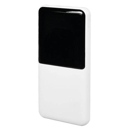 Набор подарочный POINT: ежедневник, ручка и power bank в коробке  с ложементом