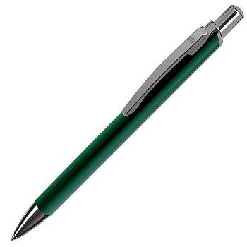 WORK, ручка шариковая, зеленый/хром, металл WORK, ручка шариковая, зеленый/хром, металл