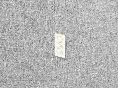 Фартук из переработанных материалов "Newborn", серый