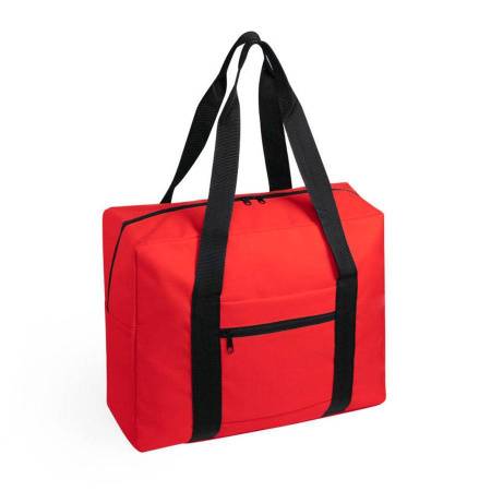 Сумка дорожная "Tarok", красный, 42x34x16 см