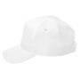 Бейсболка "Fortuna", 5 клиньев,  застежка на липучке, белый, 100% п/э