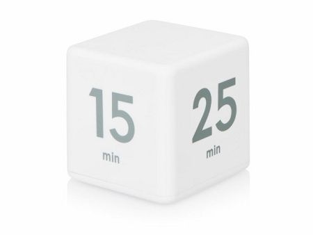 Таймер для тайм-менеджмента "Time Capsule" на 5-15-25-45 минут, софт-тач, белый Таймер для тайм-менеджмента "Time Capsule" на 5-15-25-45 минут, софт-тач, белый
