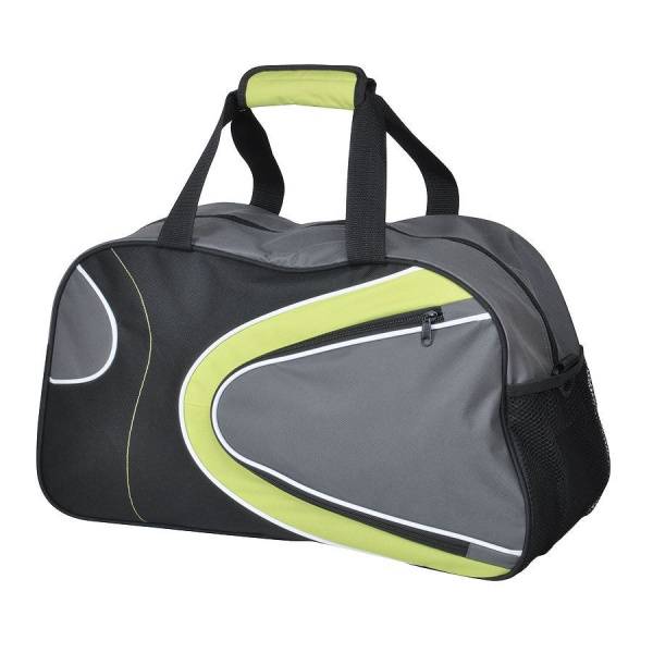Сумка для спорта и отдыха "Fitness & Wellness", зеленый, 50х28х20 см, полиэстер