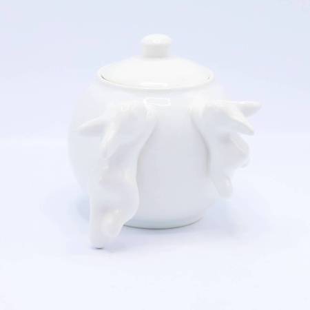 Сахарница с кроликами (NEW), 1000 мл, Белый Сахарница с кроликами (NEW), 1000 мл, Белый