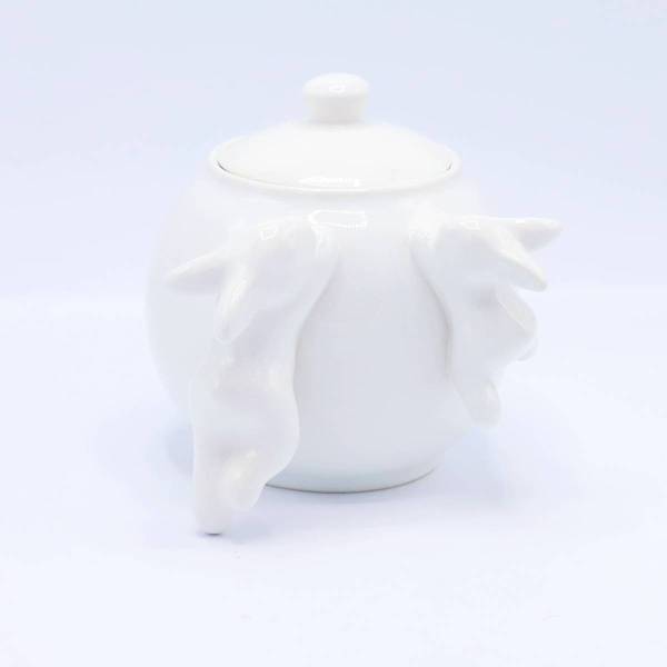 Сахарница с кроликами (NEW), 1000 мл Сахарница с кроликами (NEW), 1000 мл