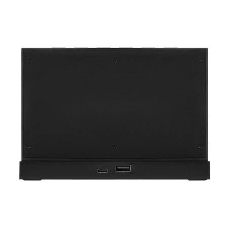 Настольные часы с подсветкой и беспроводной зарядкой 15W, Glory