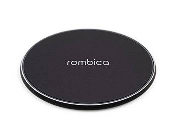 Беспроводное зарядное устройство Rombica  «NEO Core Quick» c быстрой зарядкой, черный (с лого)