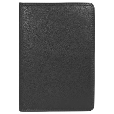 Бумажник водителя  "Модена",  черный, 10*14 см,  кожа, подарочная упаковка