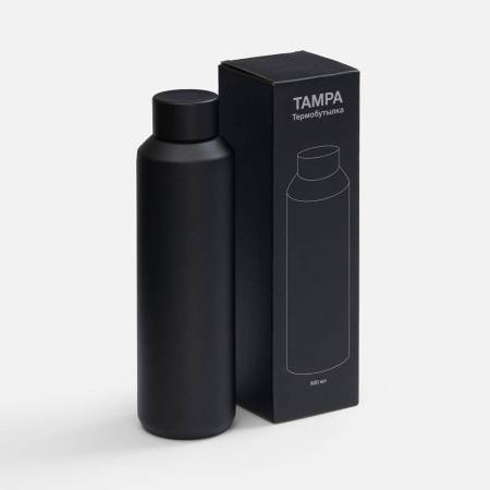 Термобутылка Tampa, ver.2, черная