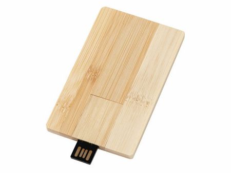USB 2.0 Флешка-визитка на 32 Гб «Bamboo Card»