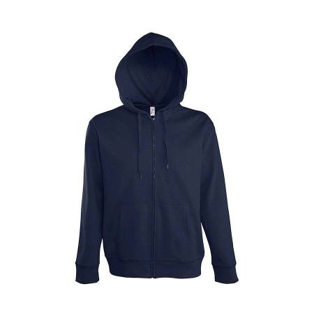 Толстовка "Seven Men", красный_S, 50% хлопок, 50% полиэстер