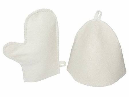 Банный набор из шапки и рукавицы «Renew»