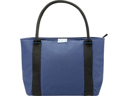 Сумка-холодильник Repreve® Ocean на 12 банок из переработанного ПЭТ-пластика, соответствующего стандарту GRS, объемом 11 л, темно-синий