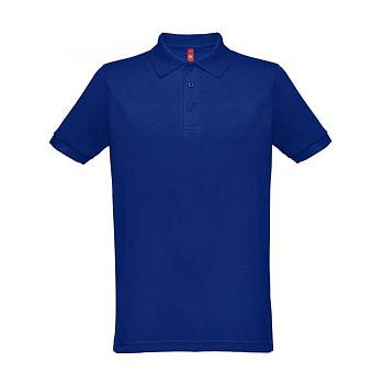 Рубашка-поло мужская BERLIN, к/р, синий, 3XL, 65% полиэстер, 35% хлопок, плотность 200 г/м2 Рубашка-поло мужская BERLIN, к/р, синий, 3XL, 65% полиэстер, 35% хлопок, плотность 200 г/м2