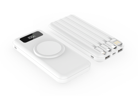 Внешний аккумулятор Authority с беспроводной зарядкой, 10000 Mah